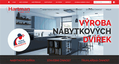 Desktop Screenshot of hartmanaspol.cz